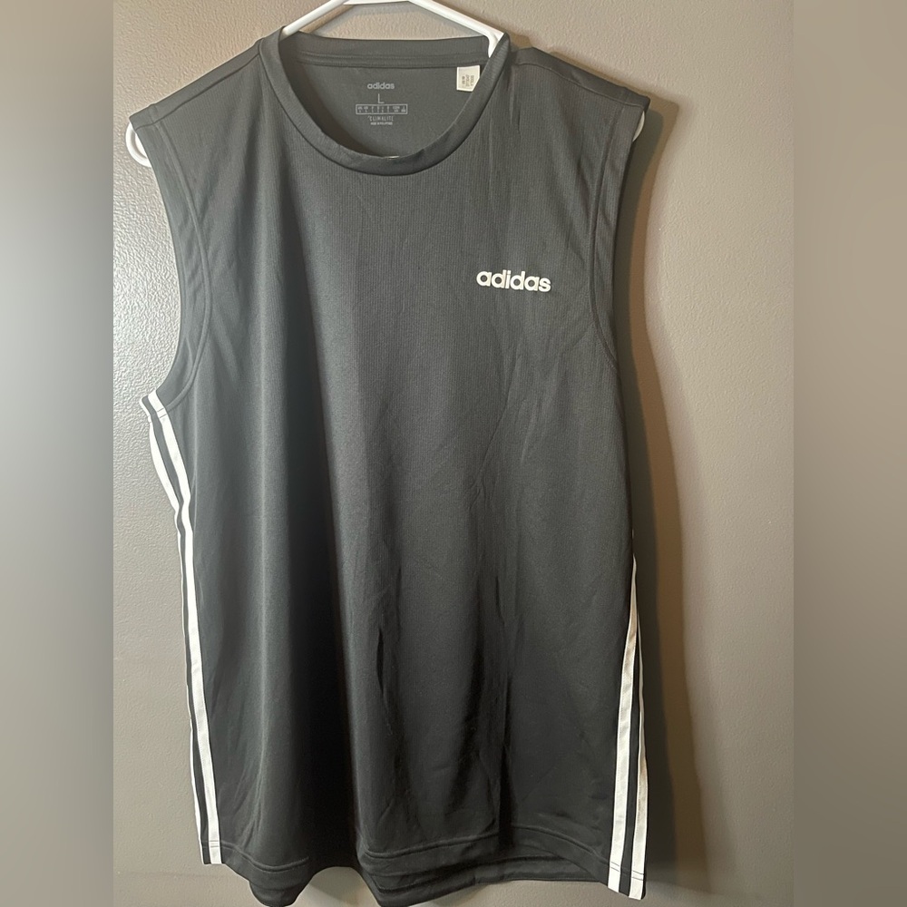 Adidas Men’s Black Climalite Tank Large